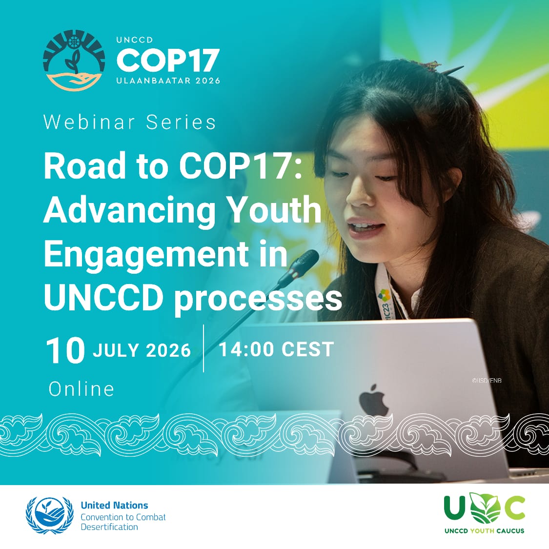 Road to COP17: Advancing Youth Engagement in UNCCD Processes